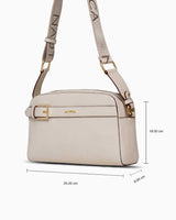 Nautica Ladies Logolu Omuz Çantası Ekru