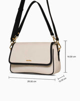 Nautica Omuz Çantası Bej - Siyah