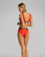 Calvin Klein Swim Brief ogolu Bikini Altı Flaming Chili