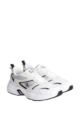 Calvin Klein Retro Tennis Logo Detaylı Sneakers Bright White/Black