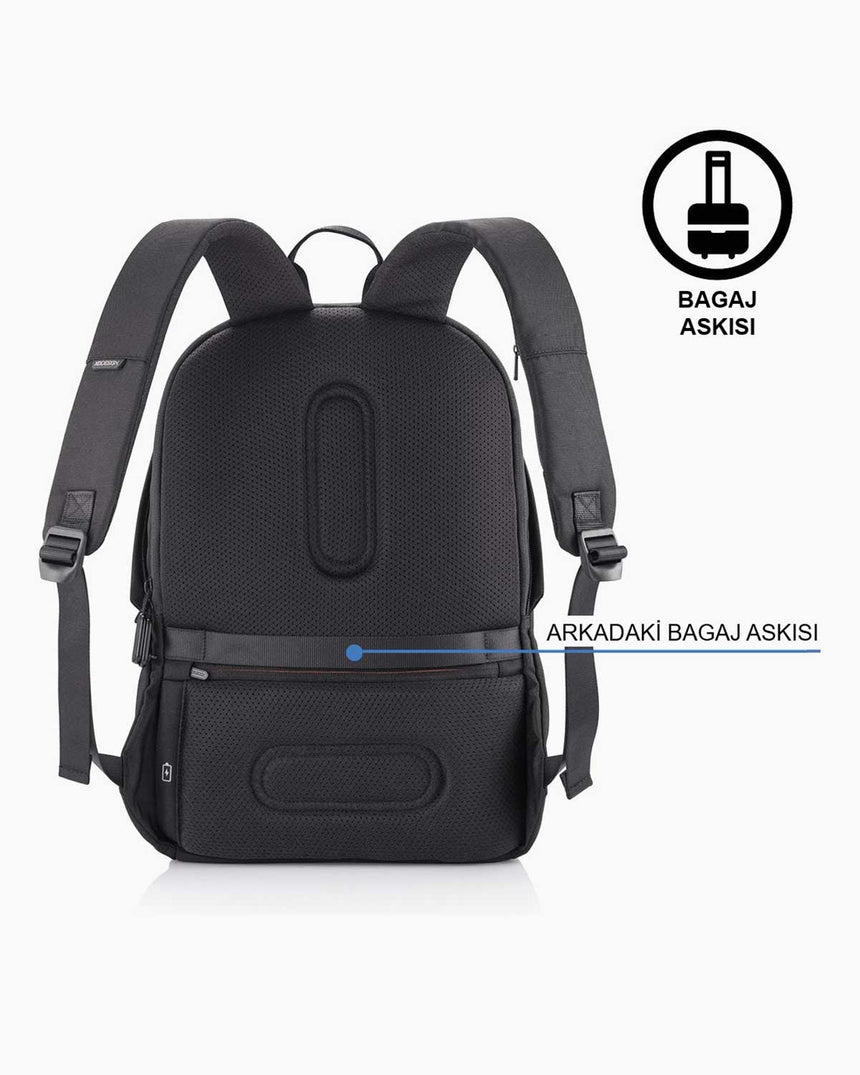 XD Design Bobby Soft Anti - Theft Sırt Çantası Black