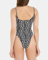 Calvin Klein Scoop Back Kadın Mayo Siyah