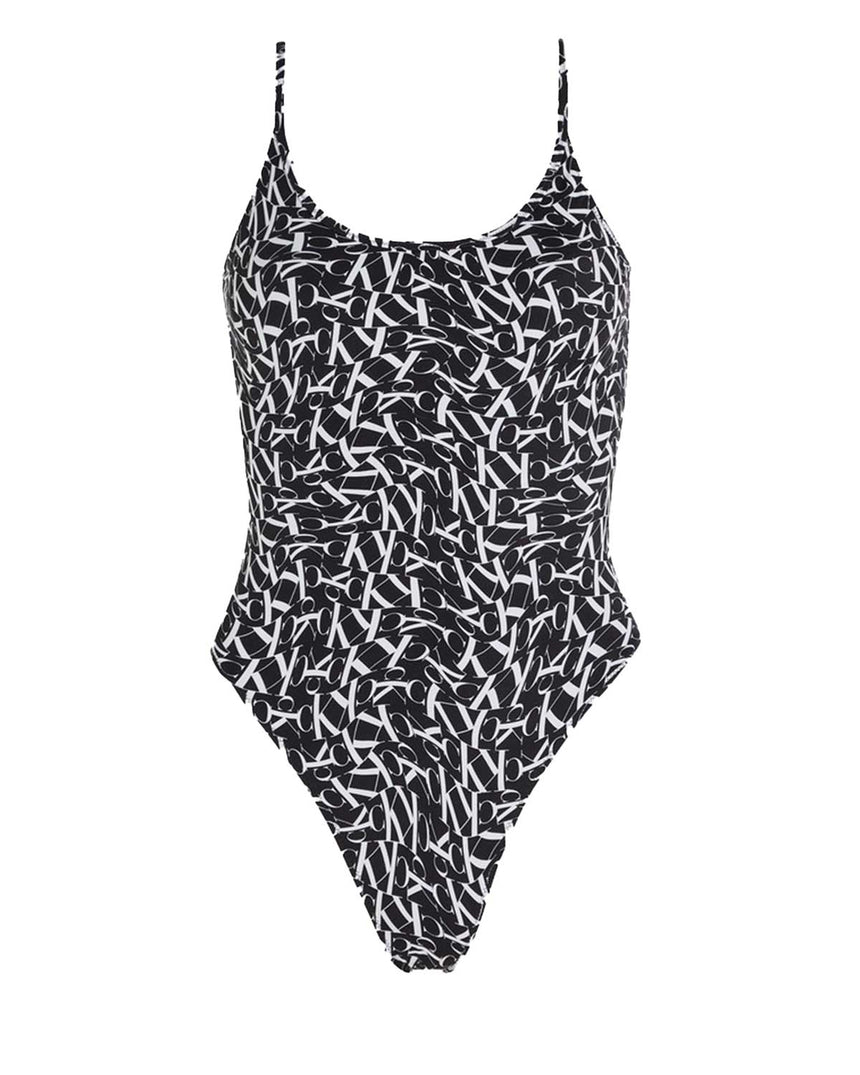 Calvin Klein Scoop Back Kadın Mayo Siyah