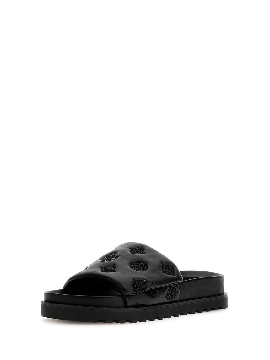 Guess Fabio2 Logo Terlik Black