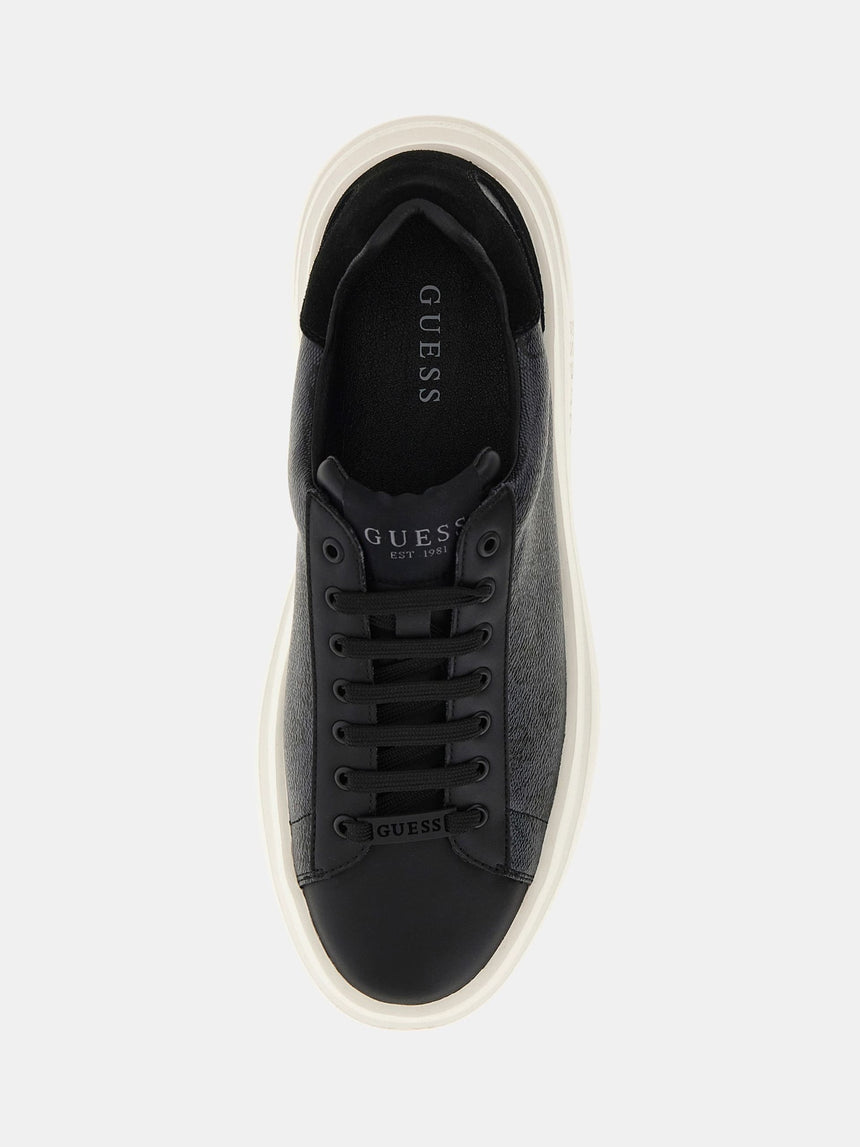Guess Elbina Monogram Sneaker Black