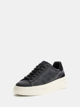 Guess Elbina Monogram Sneaker Black