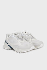 Calvin Klein Trailblazer Bağcıklı Erkek Sneaker Oyster Mushroom/Vaporous/Silver