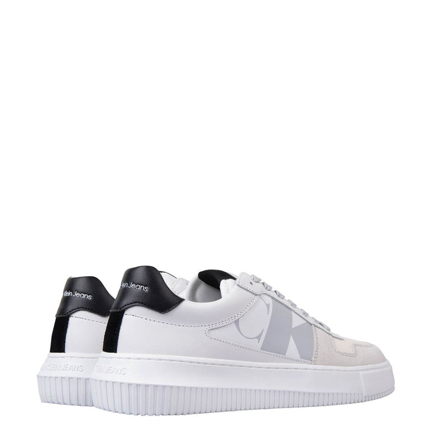 Calvin Klein Chunky Sole Erkek Sneaker Bright White/Creamy White/Oyster
