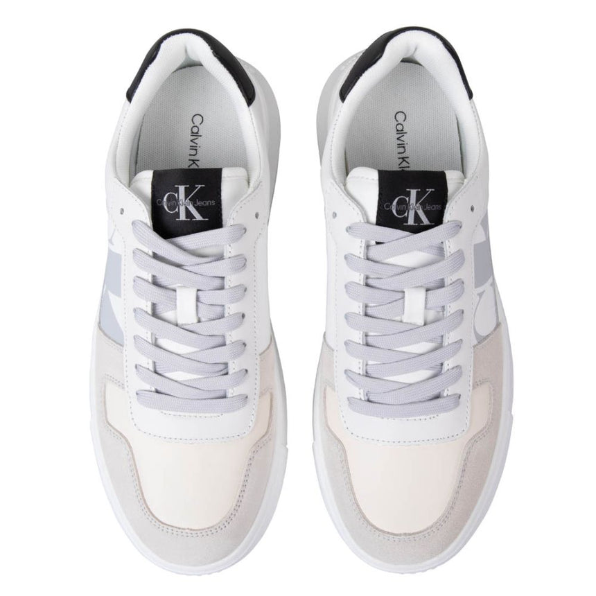 Calvin Klein Chunky Sole Erkek Sneaker Bright White/Creamy White/Oyster
