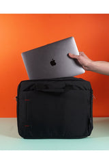 Cambridge Polo Club Kumaş Evrak Çantası Büyük Boy Siyah