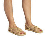 Nomadic Republic Bodrum Kadın Sandalet Bej