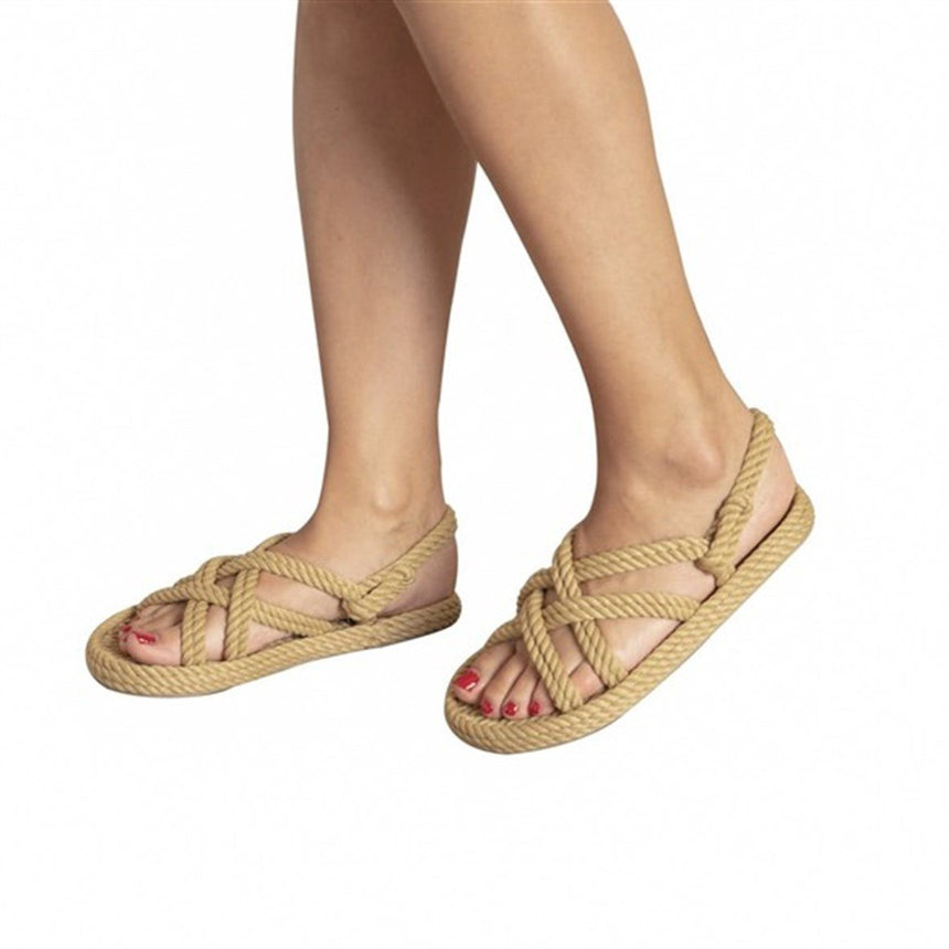 Nomadic Republic Bodrum Kadın Sandalet Bej