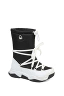 Benetton Çocuk Bot Siyah - Beyaz