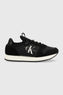 Calvin Klein Runner Sock Lace Up Runner Kadın Sneaker Black