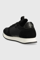 Calvin Klein Runner Sock Lace Up Runner Kadın Sneaker Black