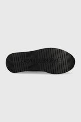 Calvin Klein Runner Sock Lace Up Runner Kadın Sneaker Black