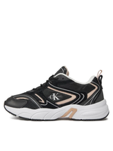 Calvin Klein Retro Tennis Runner Sneakers Black/Whisper Pink/Bright White