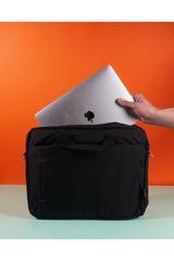 Cambridge Polo Club Kumaş Evrak Çantası Orta Boy Siyah