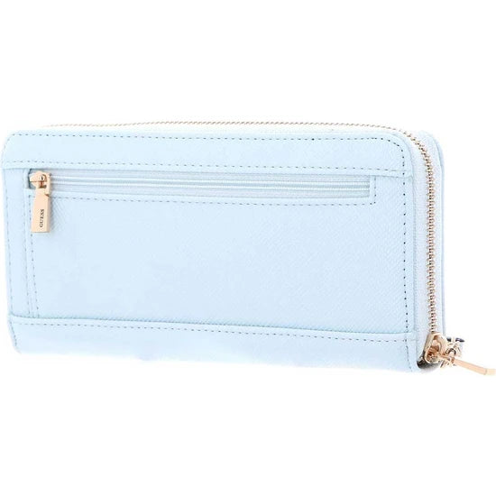 Guess Laurel Slg Large Zip Kadın Wallet - Cüzdan Ice Blue