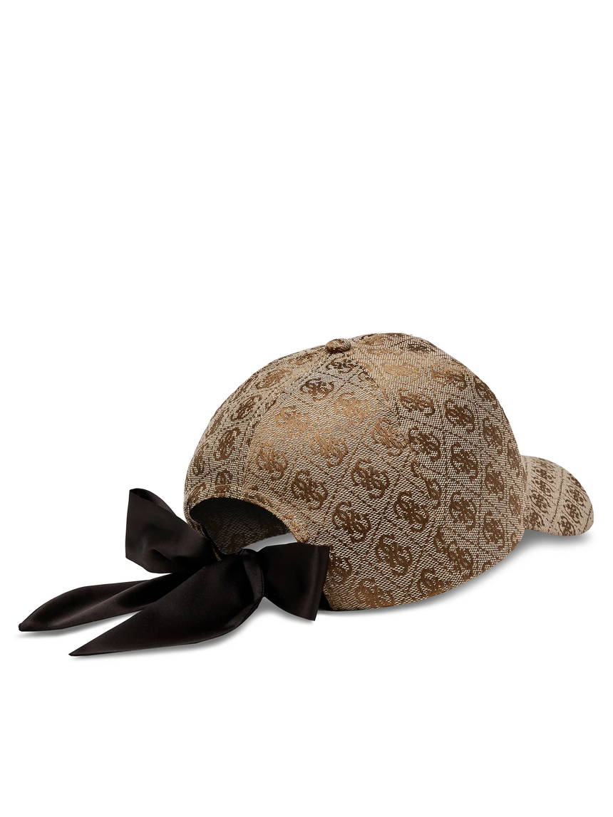 Guess Monogram Baseball Şapka Black