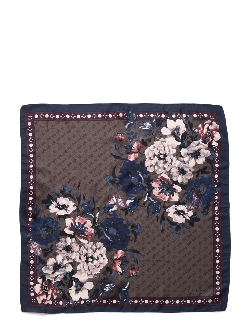 Guess Foulard Kadın Ipek Fular Blue