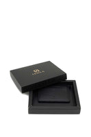 Isola Bruce Erkek Hakiki Deri Kartlık Siyah