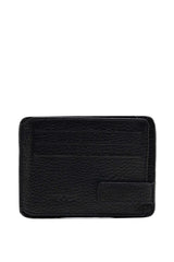 Isola Maurice Erkek Hakiki Deri Kartlık Siyah