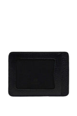 Isola Maurice Erkek Hakiki Deri Kartlık Siyah