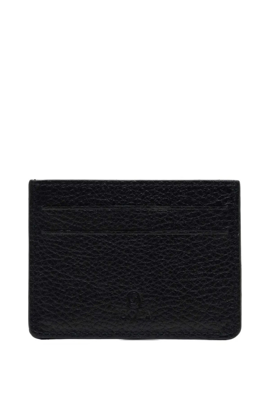 Isola Bruce Erkek Hakiki Deri Kartlık Siyah