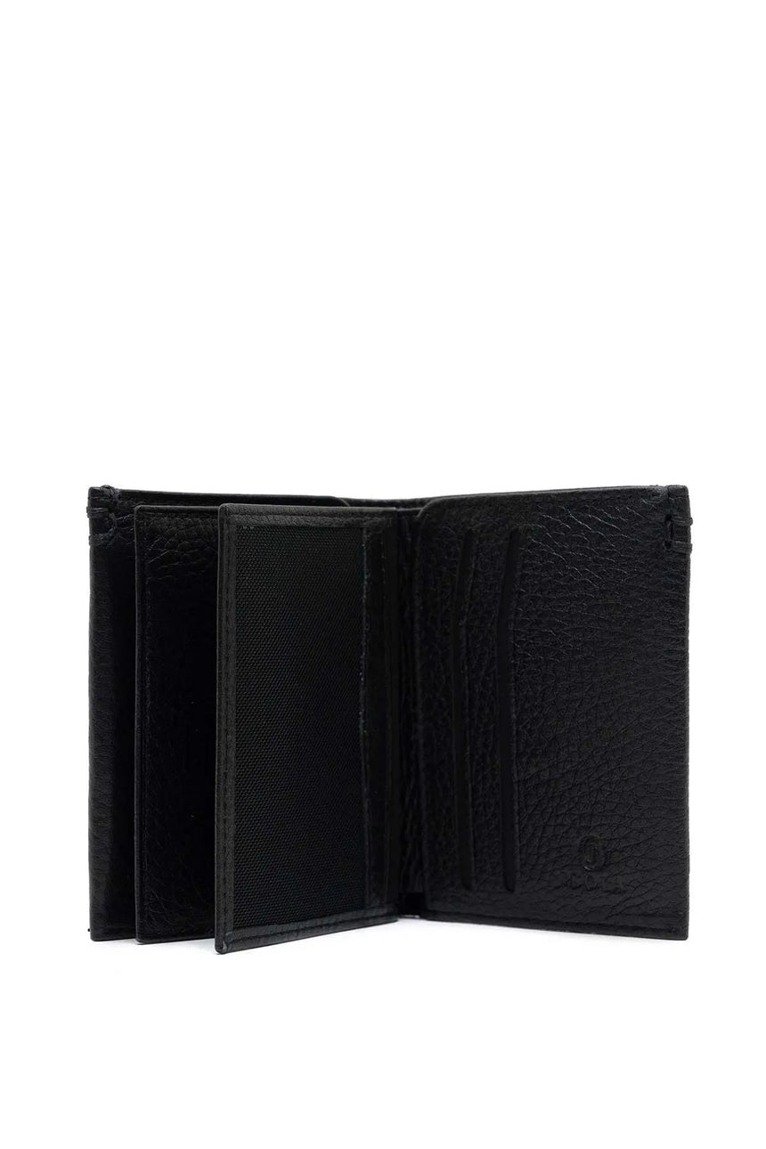 Isola Simon Erkek Hakiki Deri Cüzdan Siyah