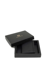 Isola Simon Erkek Hakiki Deri Cüzdan Siyah