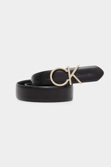 Calvin Klein Re-Lock Kadın Kemer CK Black