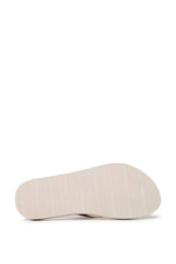 Tommy Hilfiger Flip Flops Essential Kadın Parmak Arası Terlik Bej