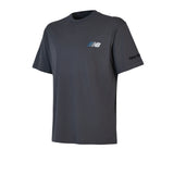New Balance Lifestyle Erkek Gri Tshirt Gri