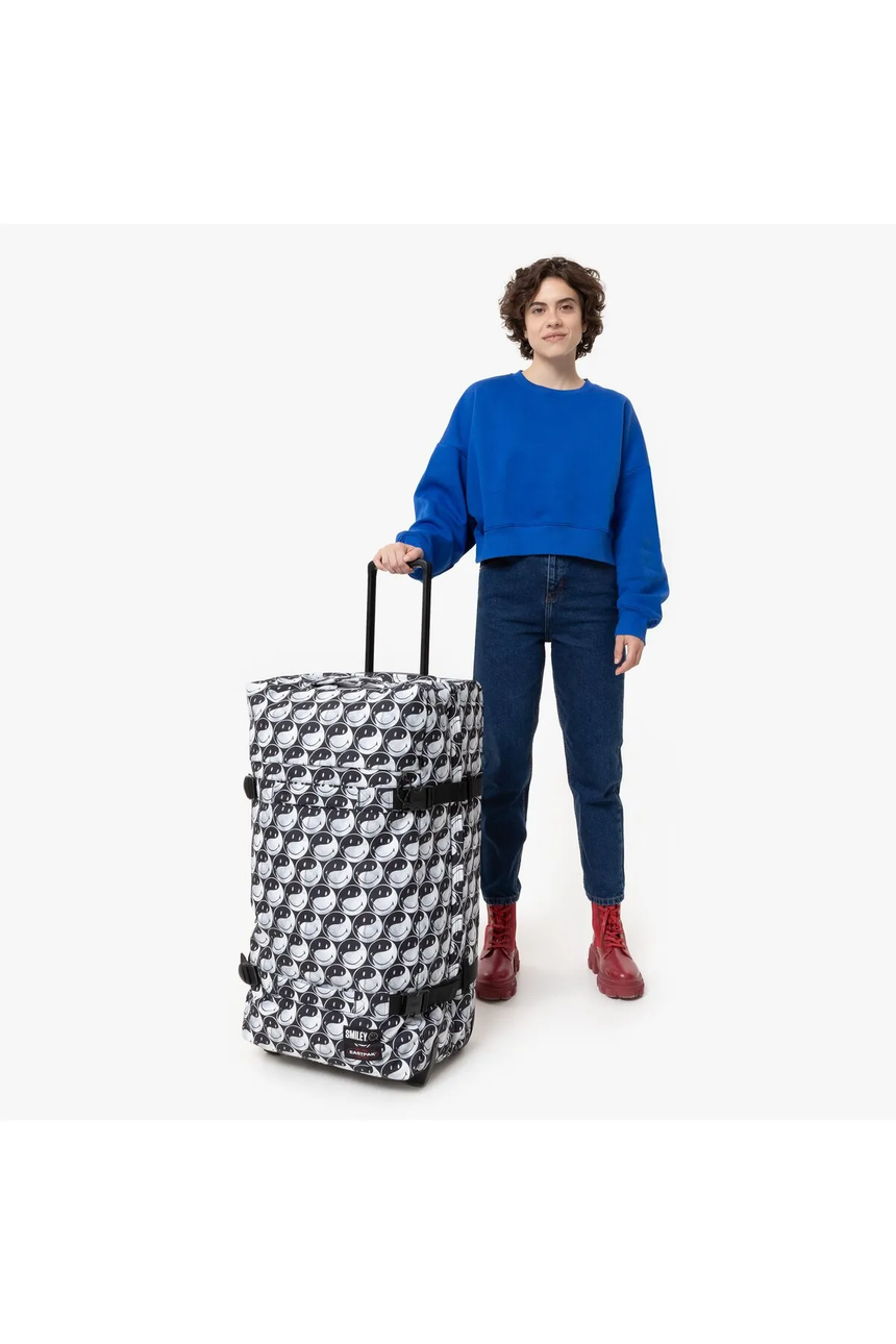 Eastpak x Smiley Transit'r Büyük Boy Valiz