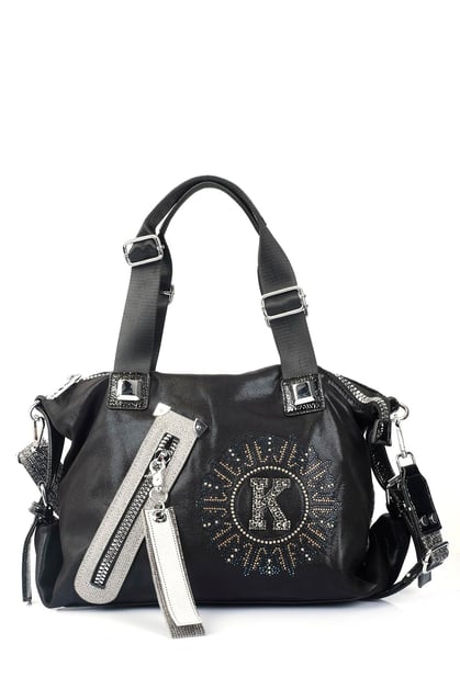 ÇÇS Taş Baskılı Kadın El Çantası