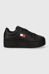 Tommy Hilfiger Flatform Low Top Sneakers Black