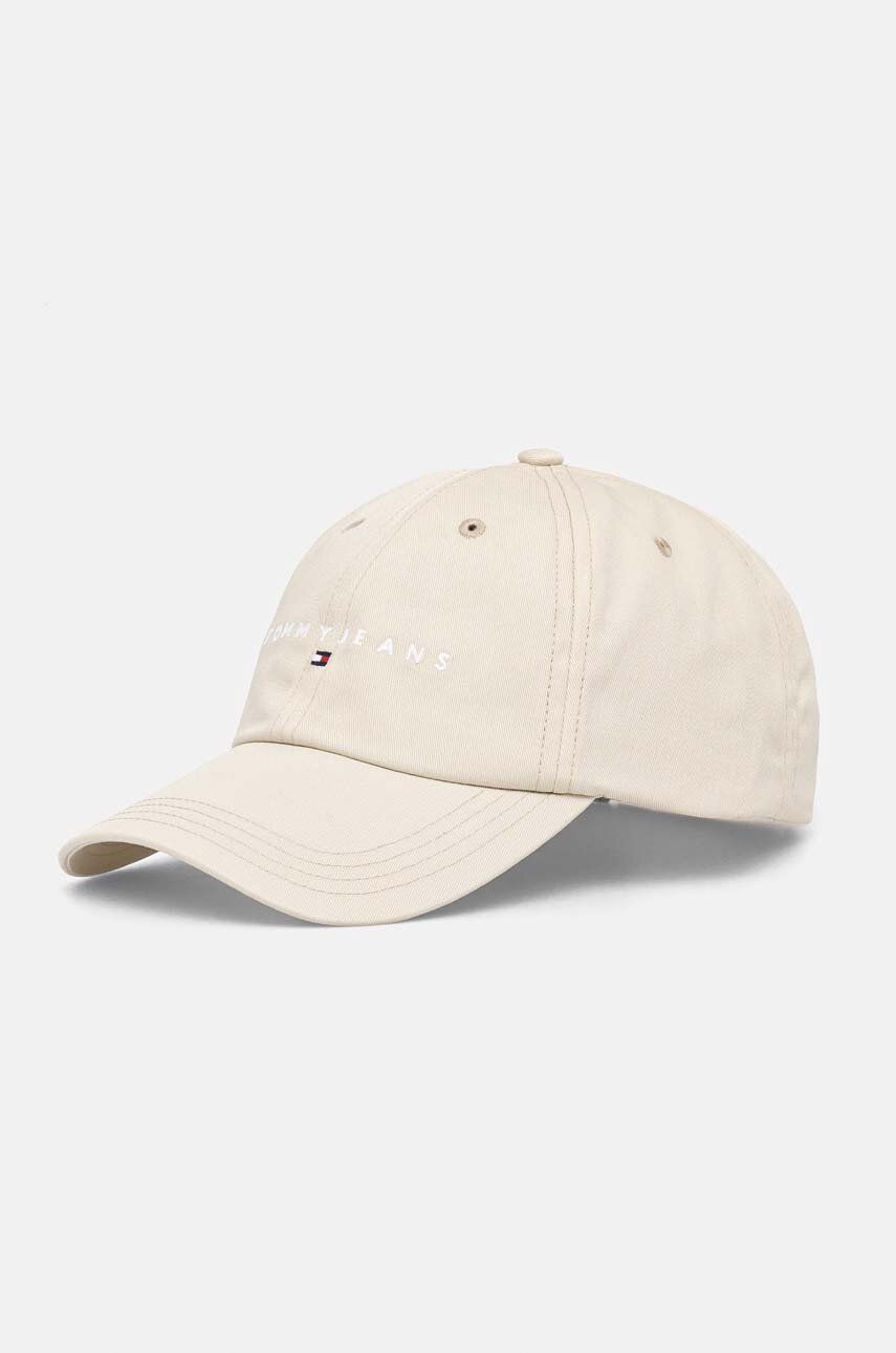 Tommy Hilfiger Linear Logo Şapka Newsprint