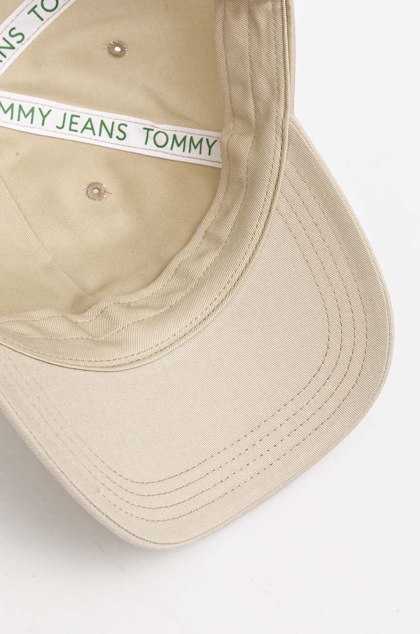 Tommy Hilfiger Linear Logo Şapka Newsprint