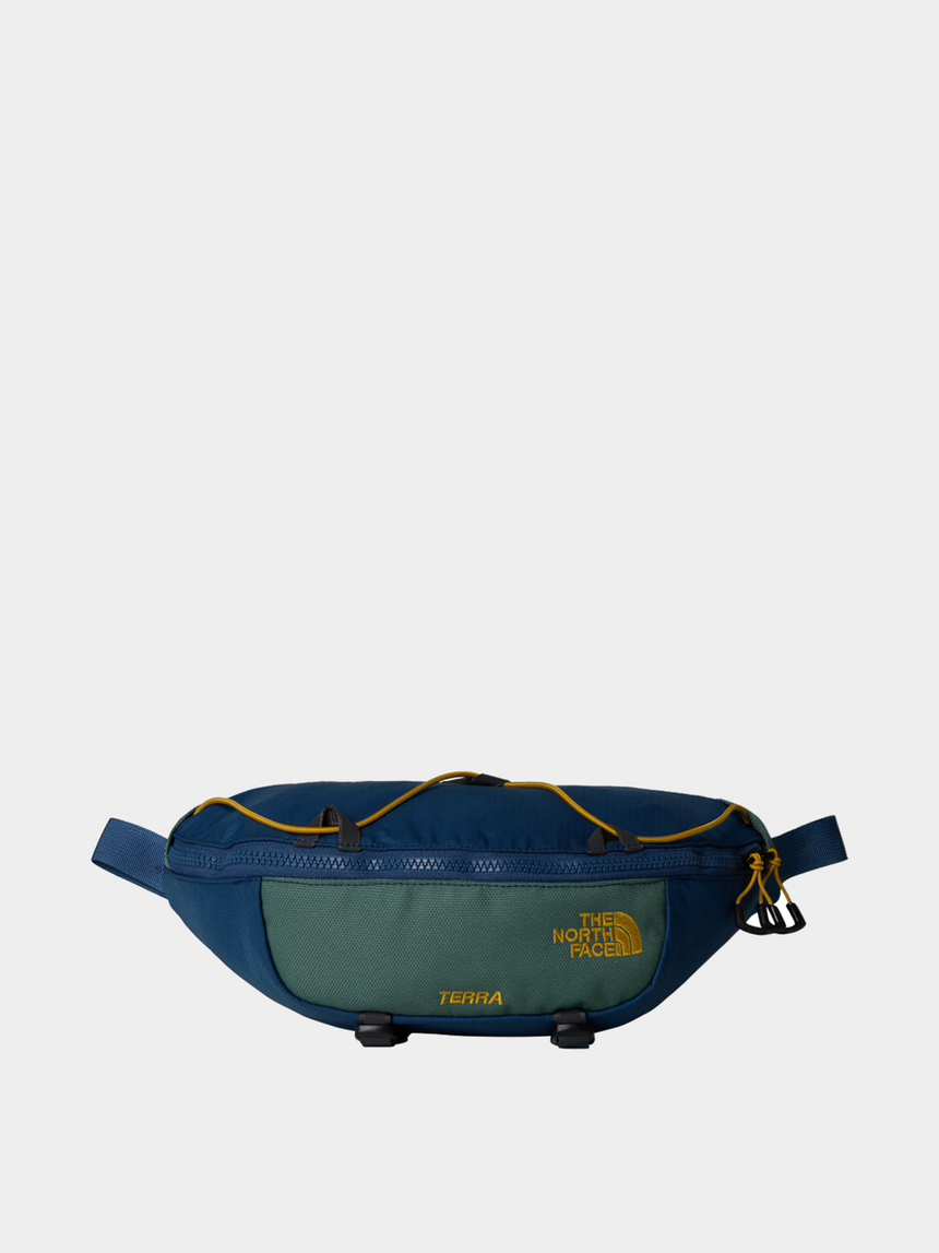 The North Face Terra Lumbar 3L Unisex Bel Çantası Shady Blue/Duck Green