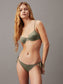 Calvin Klein String Side Tie Bikini Altı Green